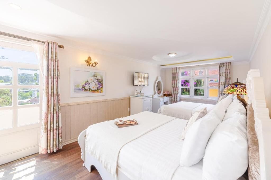 Deluxe Quadruple Room, Balcony, City View | City view