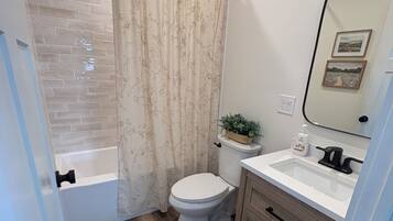 Towels, soap, toilet paper