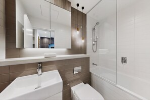 Apartment | Bathroom - Skyline 2BR Apt Near Metro Ryde (Sydney)