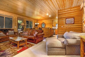 Fireplace - Walk to Ski Slopes + Trails! Cozy 2-Bedroom, 3-Bath, Recently Renovated Condo with Pool, Hot Tub, BBQ, and A/C | BBL-251 by KBM Resorts (Park City)
