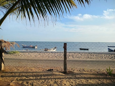 On the beach. Cabana Coral Reef
