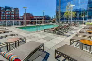 Pool - Lux Apt with Pool in Boston Seaport (Boston, MA)