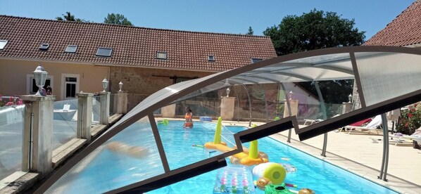 Pool - Locquimghem Palace gîte N°3 with shared pool (Rety)