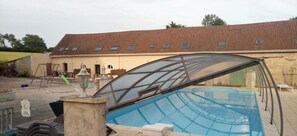Pool - Locquimghem Palace gîte N°3 with shared pool (Rety)