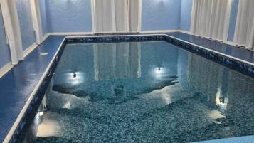 Una piscina climatizada