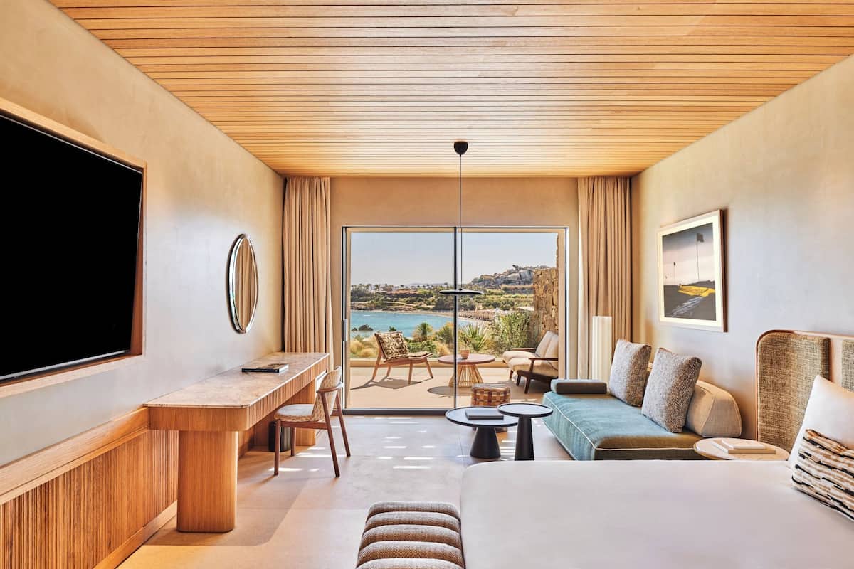 Suite estándar, vista al mar | Wifi gratis 