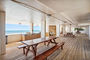 Condo, Multiple Beds (Madeira Vista 406) | Outdoor dining - Madeira Vista 406 (Madeira Beach)