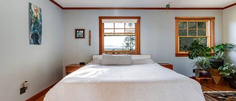 Desk, iron/ironing board, WiFi, bed sheets