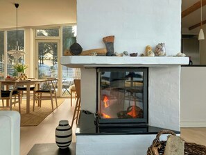 Interior - Restored fisherman's house on cliff in Thy (Hanstholm)