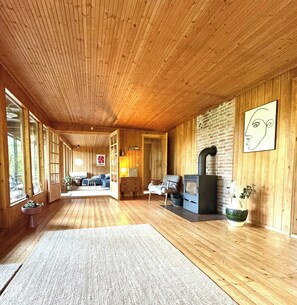 Lobby - Architectural cottage on 7000 sqm nature plot (Hadsund)