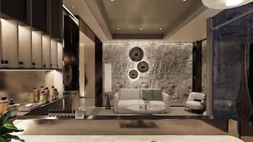 Couples treatment room(s), sauna, body treatments, aromatherapy