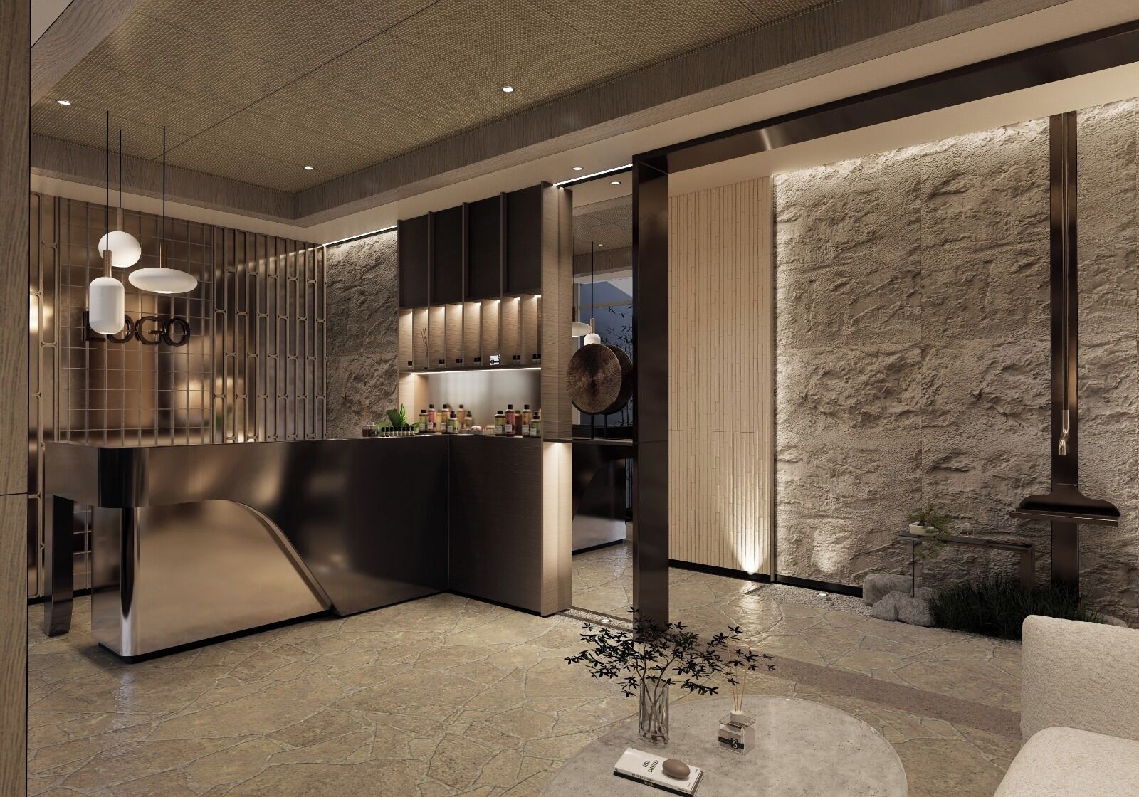 Couples treatment room(s), sauna, body treatments, aromatherapy