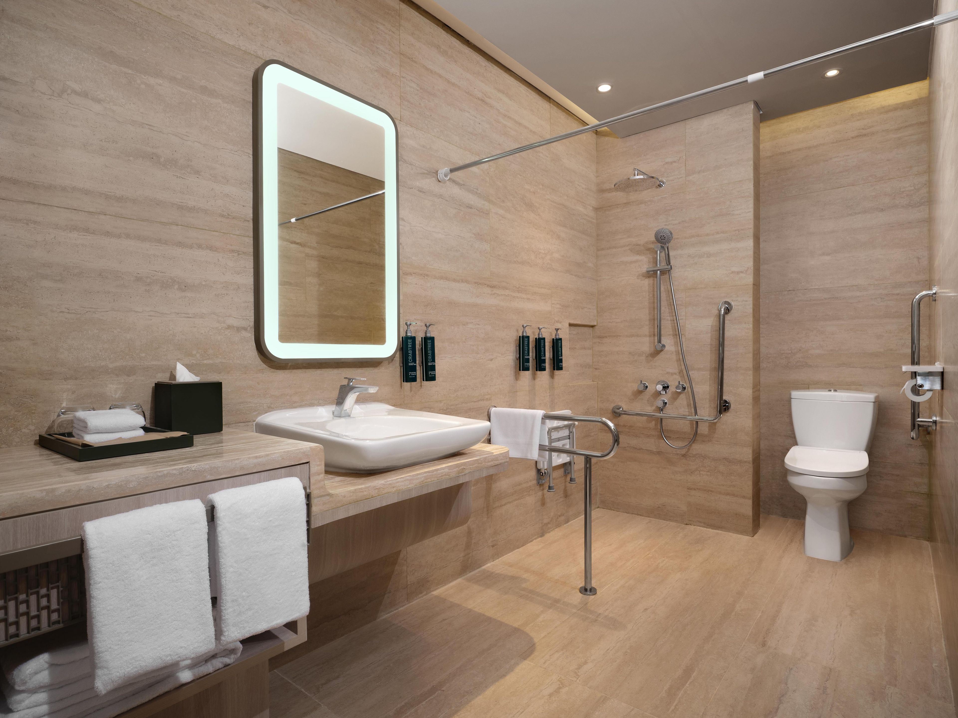 Douche de la salle de bain