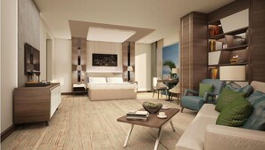 Minibar, két bảo mật tại phòng, bàn, màn/rèm cản sáng 