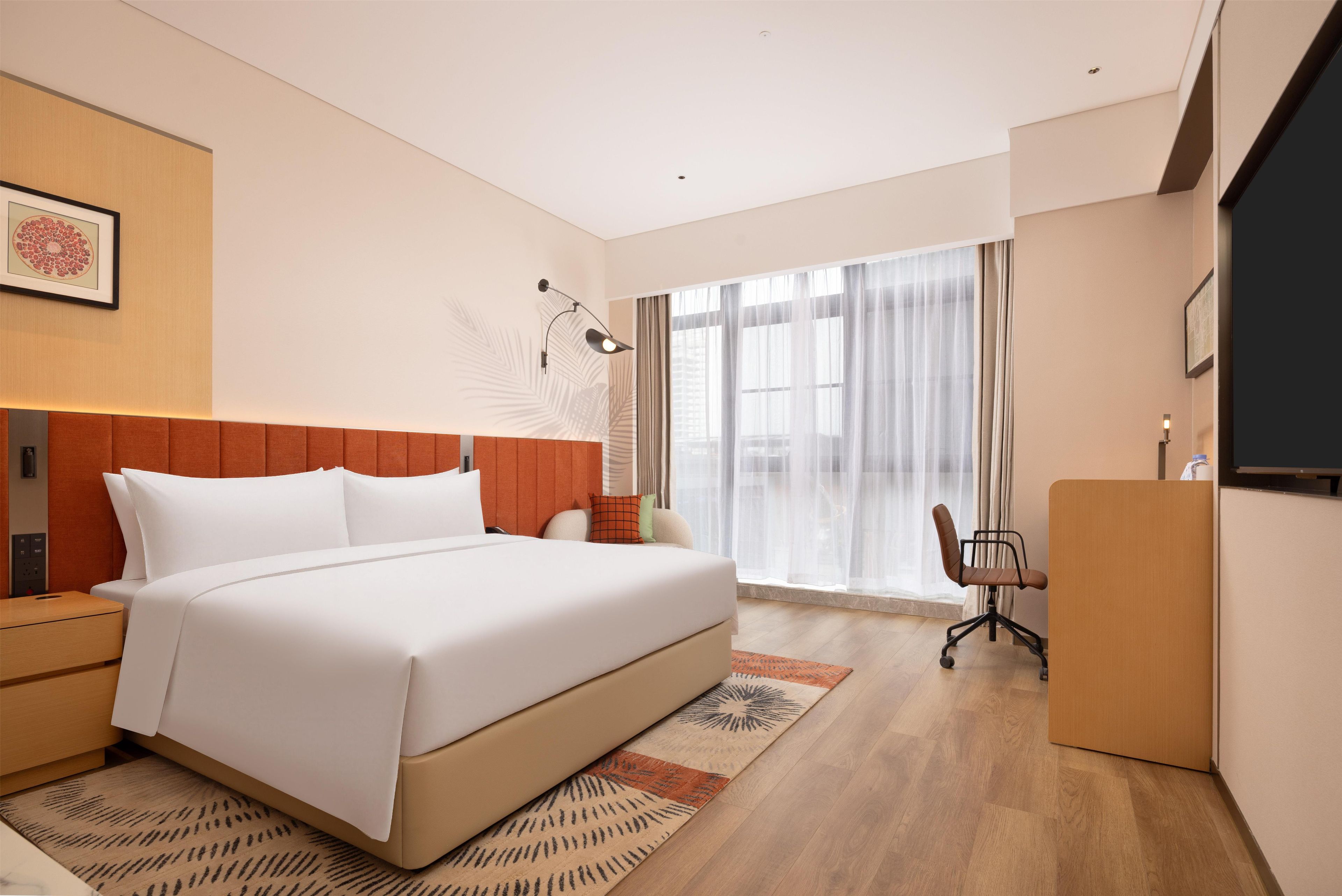 Habitación, 1 cama de matrimonio grande, accesible para personas con discapacidad