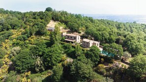 Exterior - Historic villa with pool in Umbrian hills (Umbertide)