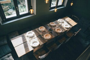 Dining - 18th-century stone house by river in Romagna (Sarsina)
