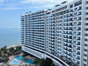 Exterior - Comfortable apartment in condominium with beach and numerous amenities (Santa Marta)