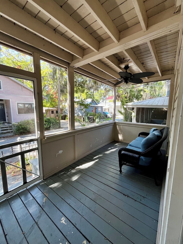 Terrace/patio - Historic & Walkable Downtown St. Augustine 3 Bedroom (St. Augustine)