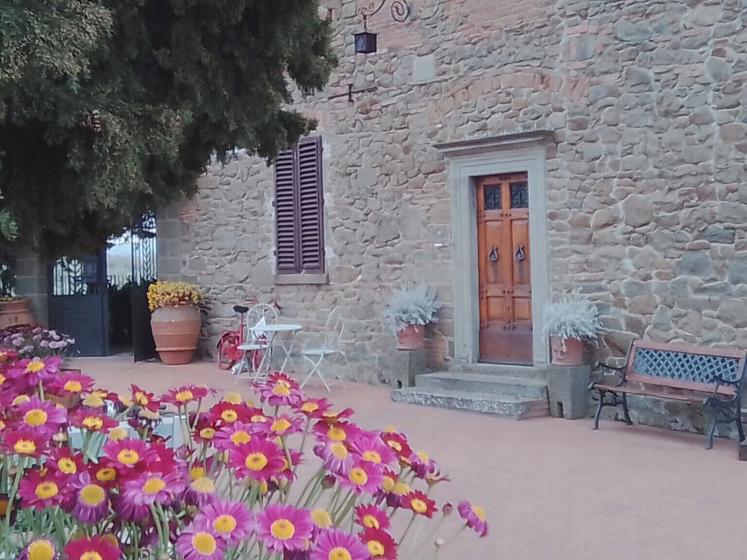 Façade de l’hébergement