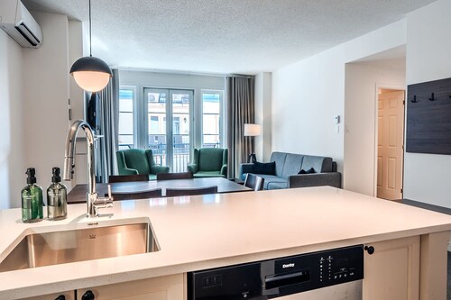 Village Condo with Balcony & Views - Walk Everywhere
