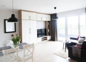 Apartment | Living area - Large, Comfortable Apartment for 6 People (Dziwnów)
