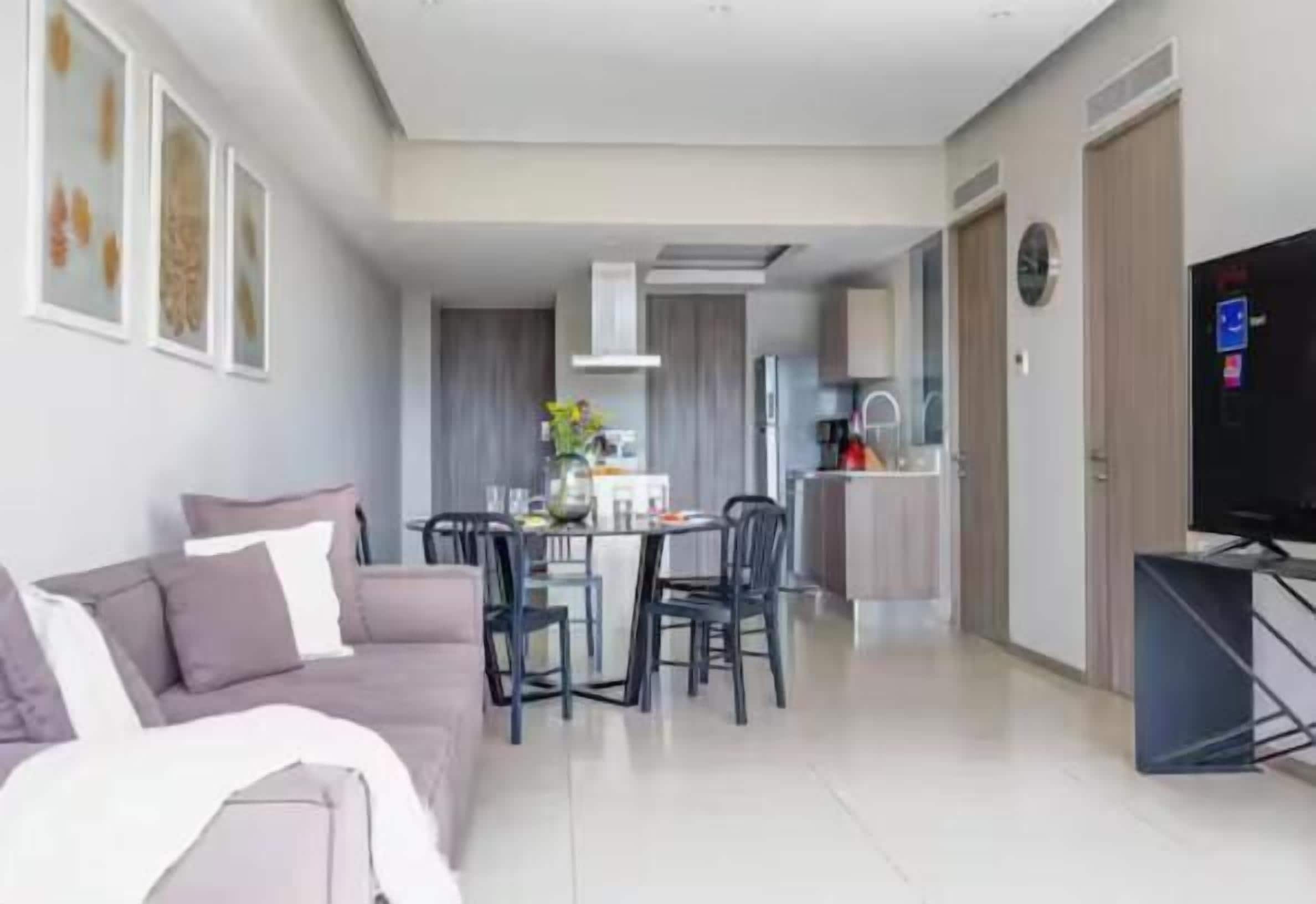 Apartamento, vistas a la ciudad | Zona de estar
