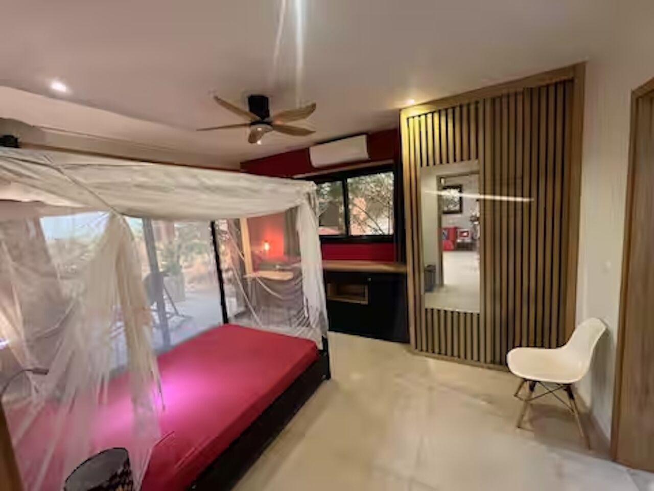 Honeymoon Villa, Kitchen, Garden View | In-room safe, individually decorated, individually furnished, desk