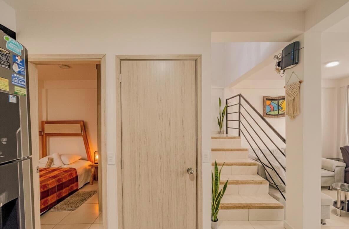 Een strijkplank/strijkijzer, gratis wifi, beddengoed, rolstoeltoegang