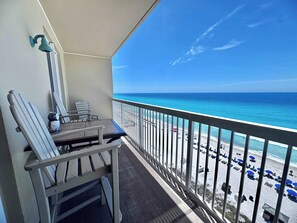 Property grounds - 2 BR Oceanfront Condo with Shared Pool & Hot Tub (Panama City Beach)