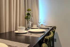 Apartamento básico | Opções para refeição