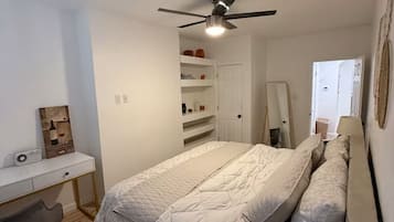 1 bedroom, in-room safe, desk, iron/ironing board