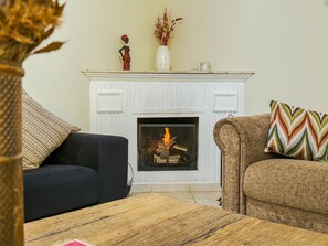 Fernseher, Kamin, Videospiele