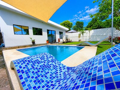 Private Tropical Retreat w/ Pool in Surf City