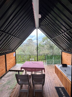 Outdoor dining - Ecocabañas B y B (Choachí)