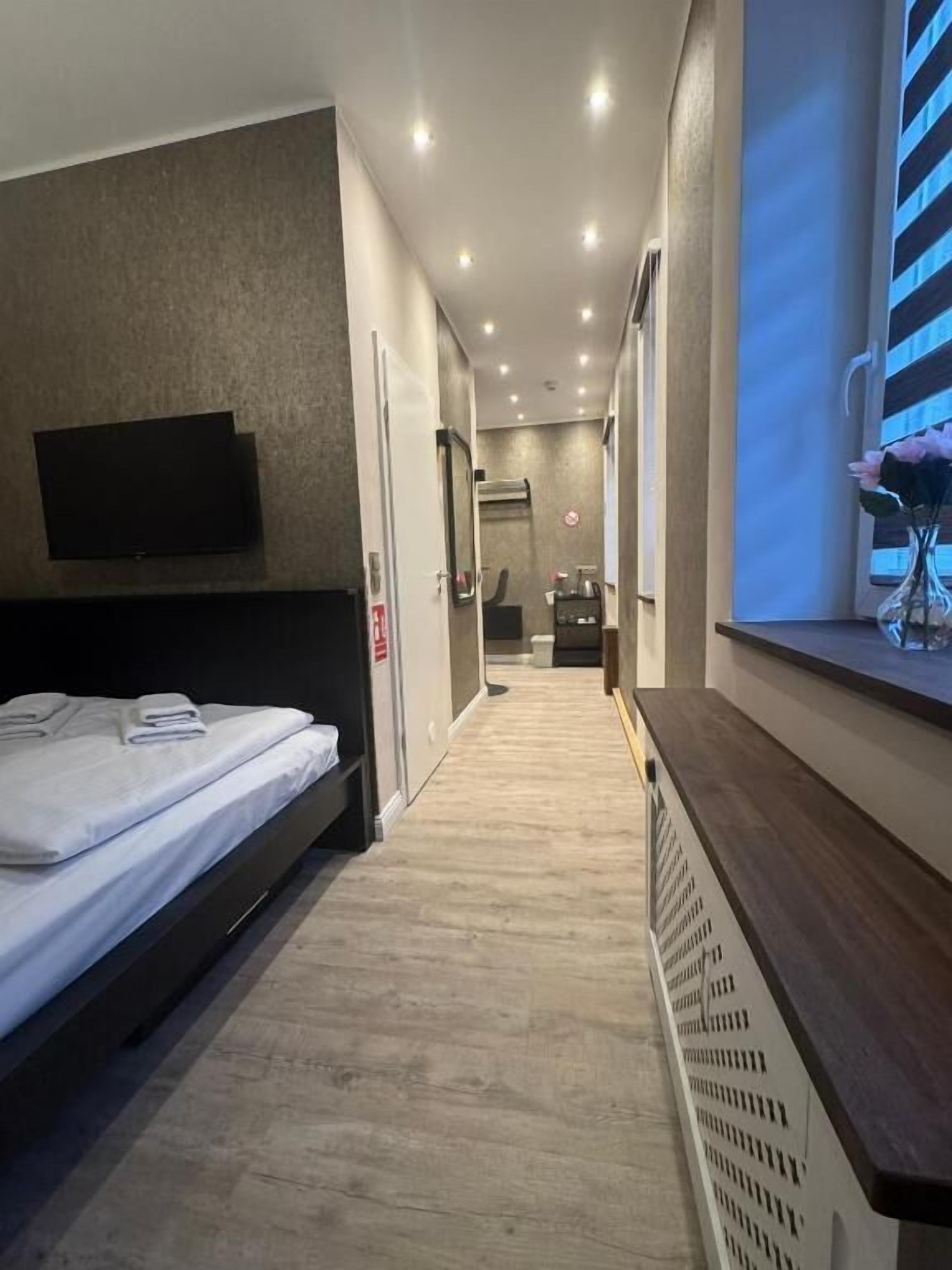 Comfort-Doppelzimmer, Blick auf den Innenhof | Kostenloses WLAN