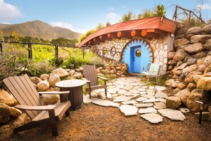 Terrace/patio - Blue Hobbit Home / Infrared Sauna / Fire Pit (Crestone)
