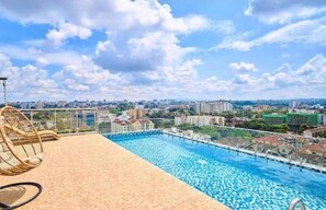 Pool - 1BR Marina Bay Westlands, Modern Gem with City View (Nairobi)