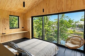 Desk, free WiFi - Mid-century villa with pontoon at Lake Cazaux (azaux)