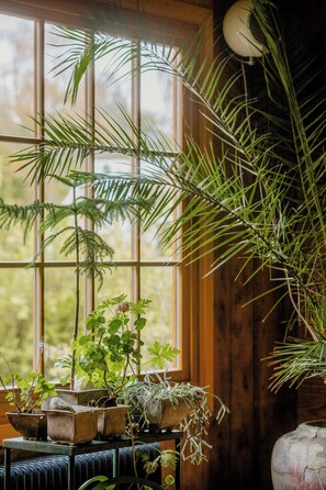 Interior - Restored quarry house near Nobel laureate home (Lönsboda)