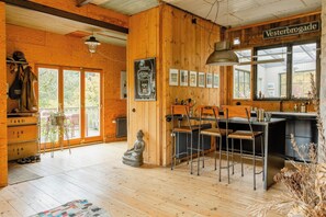 Interior - Restored quarry house near Nobel laureate home (Lönsboda)