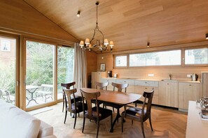 Dining - Eider river design flat in architect house (Stapel)