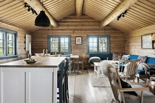 Traditional log cabin at Vierli
