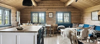 Traditional log cabin at Vierli