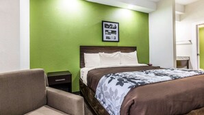标准房, 1 张特大床 | 办公桌、笔记本电脑工作区、免费 WiFi、床单