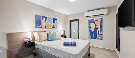1 Schlafzimmer, Zimmersafe, kostenloses WLAN, Bettwäsche