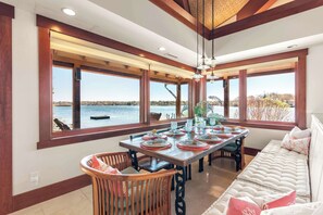 Dining - Panoramic Bali-Style Retreat on Wequaquet Lake! (Barnstable)