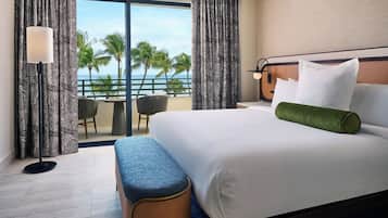 In-room safe, desk, laptop workspace, blackout curtains
