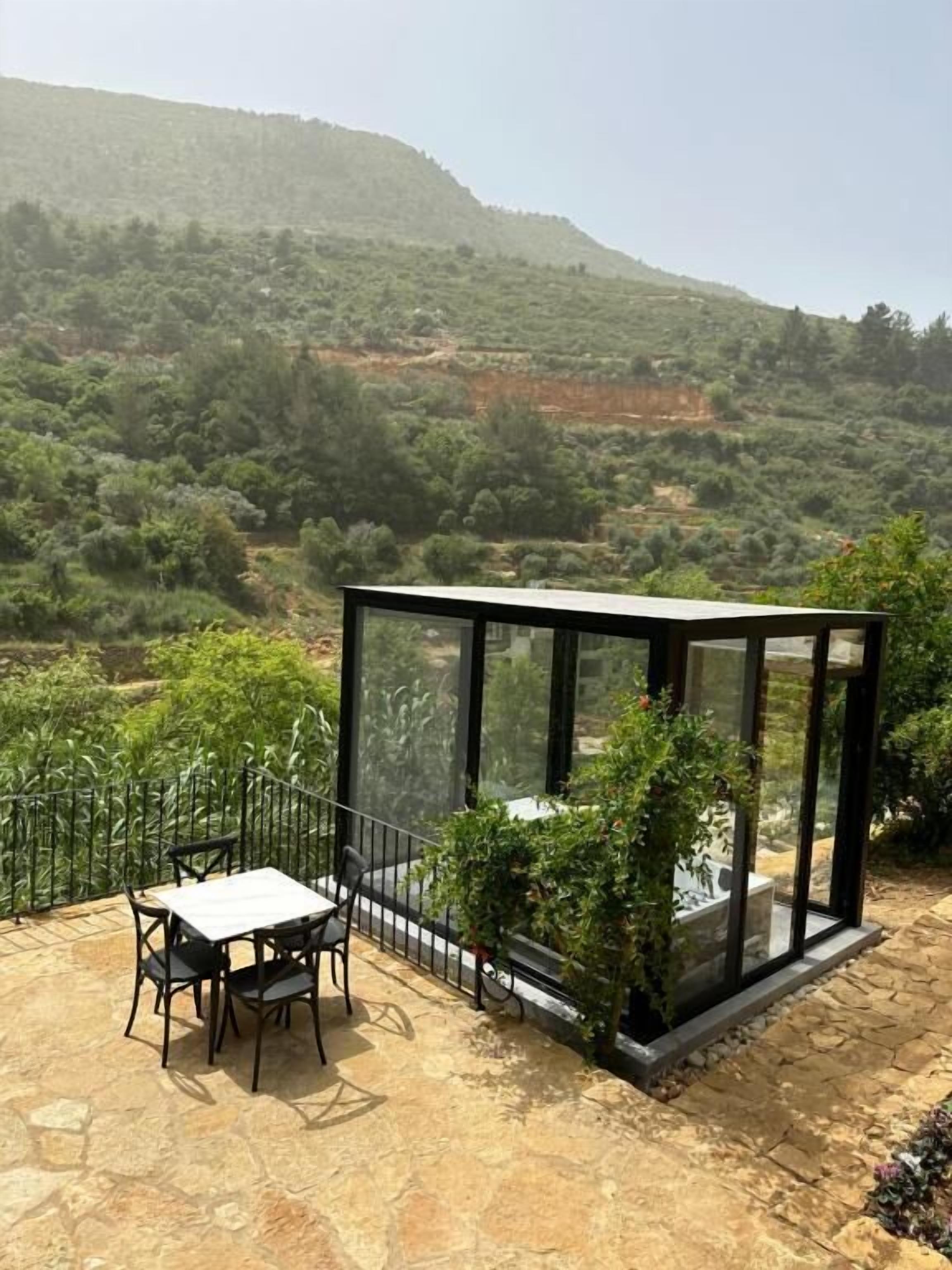 Chalet, River View | Outdoor dining