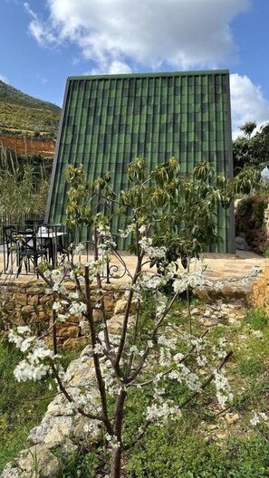 Chalet, vue sur le jardin | Terrasse/patio